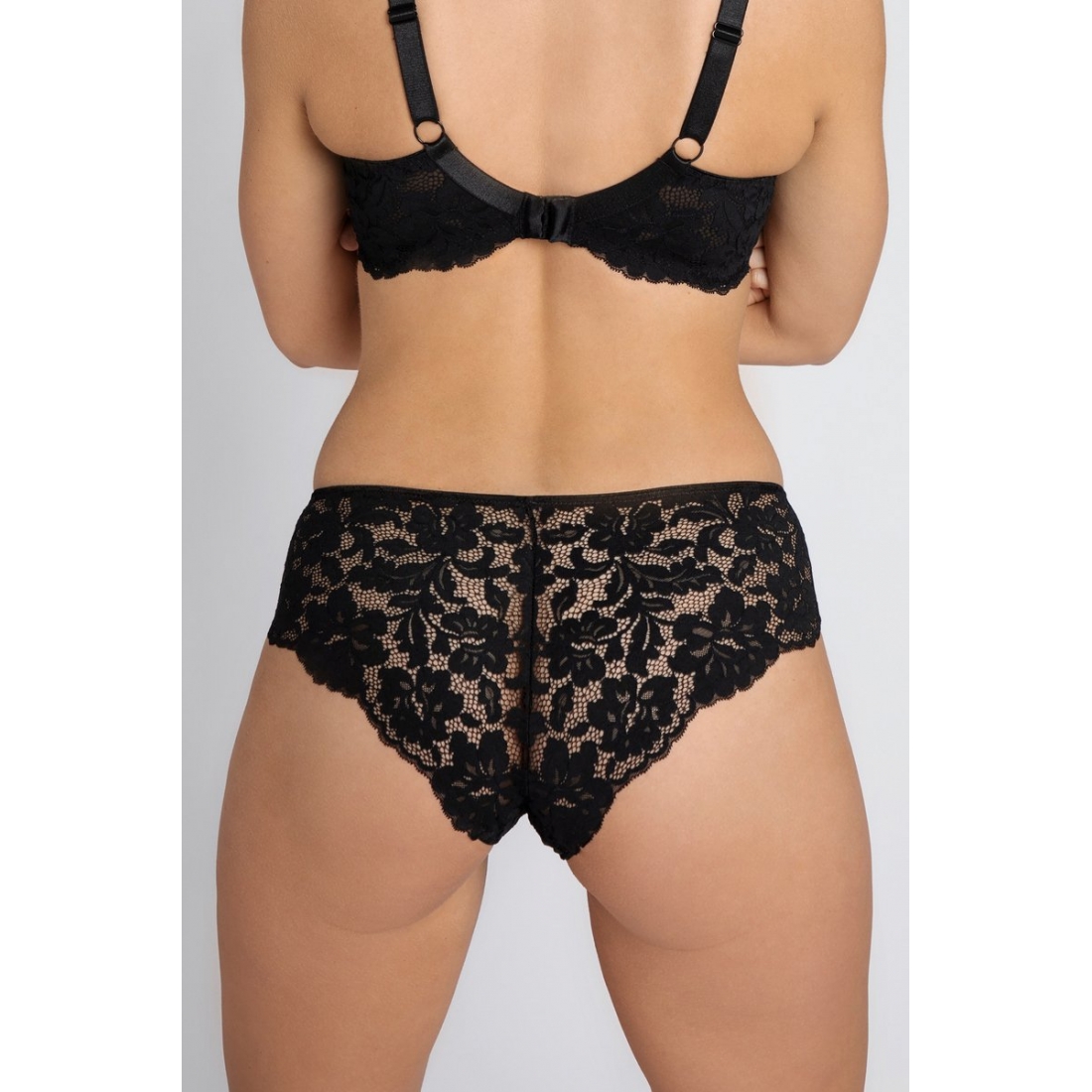 BELLA BLACK Трусы бразильяно
