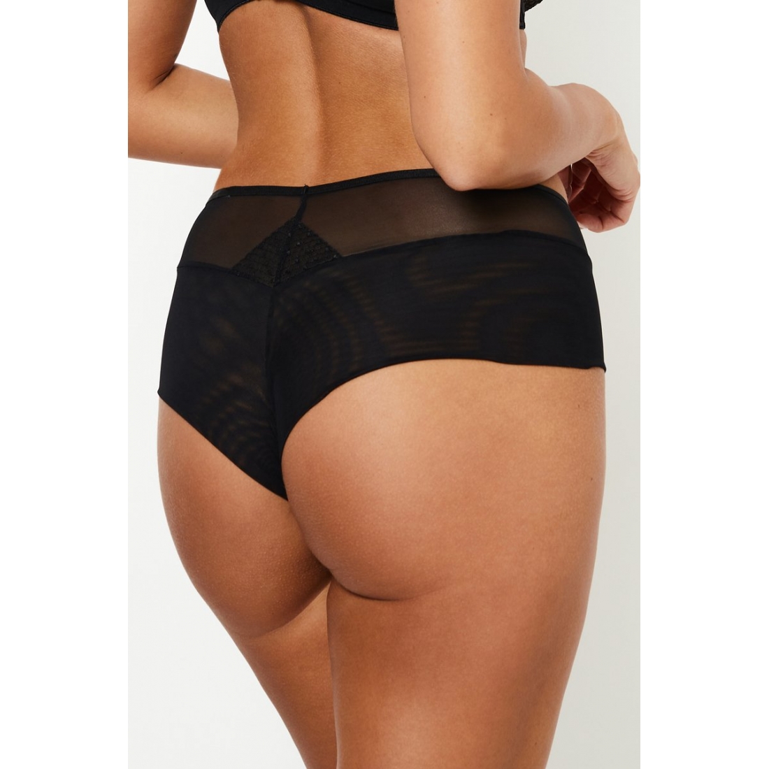 MIRANDA BLACK Mini Трусы бразильяно