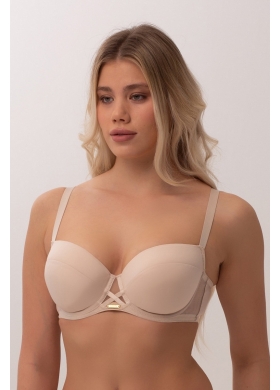 OMENA BEIGE Balconette Full Cup Бюст