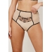 REBECCA BEIGE/BLACK Трусы высокие
