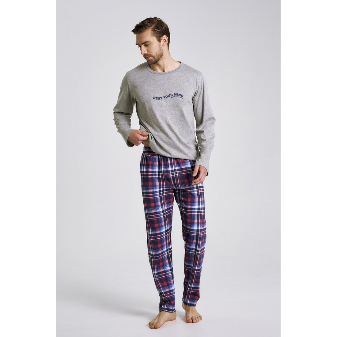 3478 FRANCO Пижама мужская со штанами