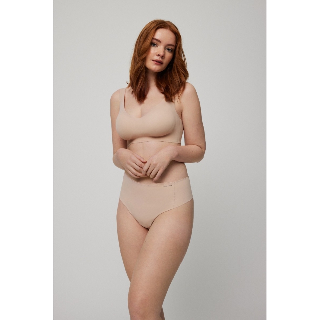 19689 High waist thong Трусы высокие стринги