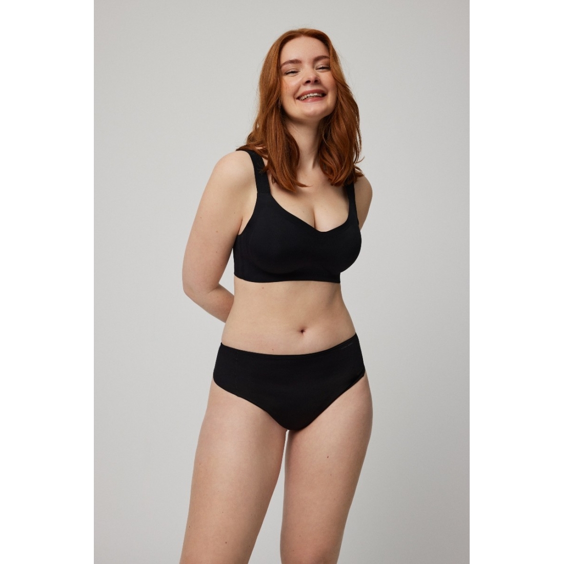 19689 High waist thong Трусы высокие стринги